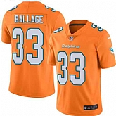 Nike Men & Women & Youth Dolphins 33 Kalen Ballage Orange NFL Vapor Untouchable Limited Jersey,baseball caps,new era cap wholesale,wholesale hats